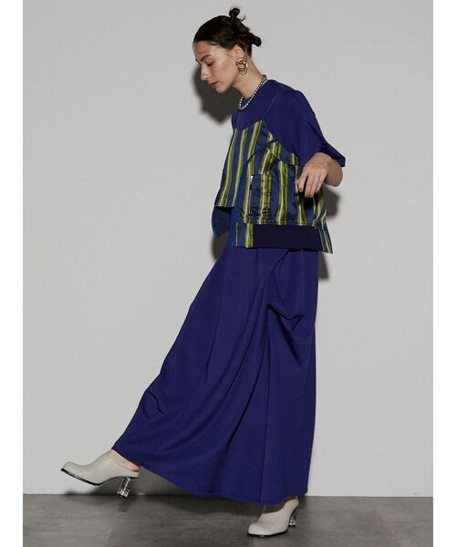 UN3D.（アンスリード）の「マルチストライプキャミソール