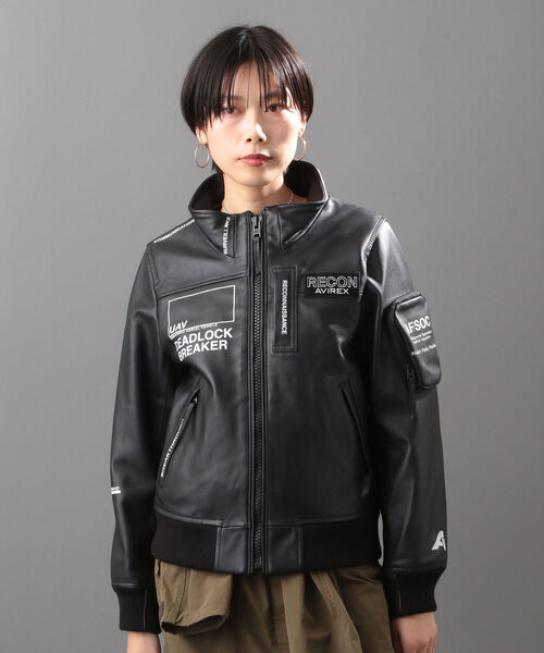 AVIREX（アヴィレックス）の「【AVIREX FLYER'S】WOMENS/レザー