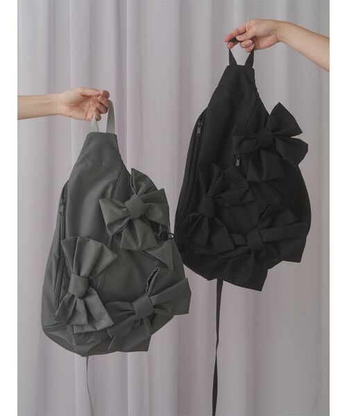 ribbonワンショルダーバッグ（ショルダーバッグ）｜merry jenny