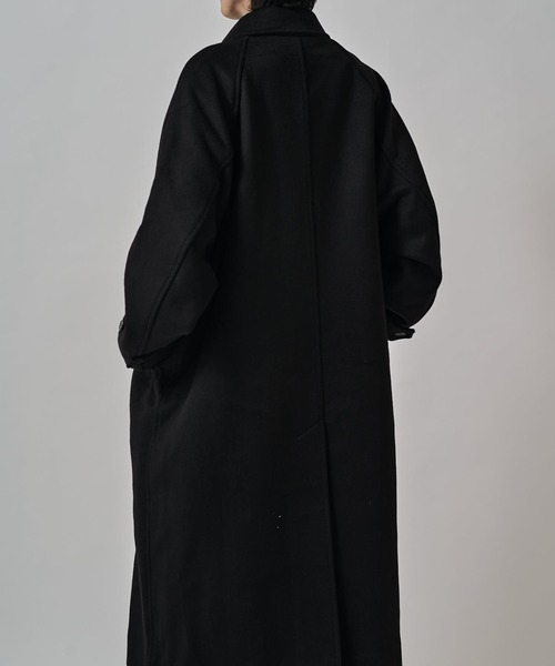 セール】SURJENT ダブルロングオーバーコート（チェスターコート