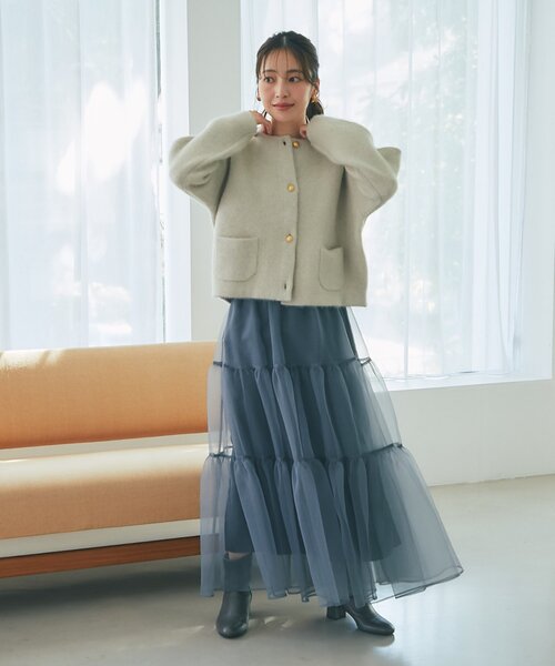 セール】【春まで使える！・着回し力抜群】ハイクオリティウール接結