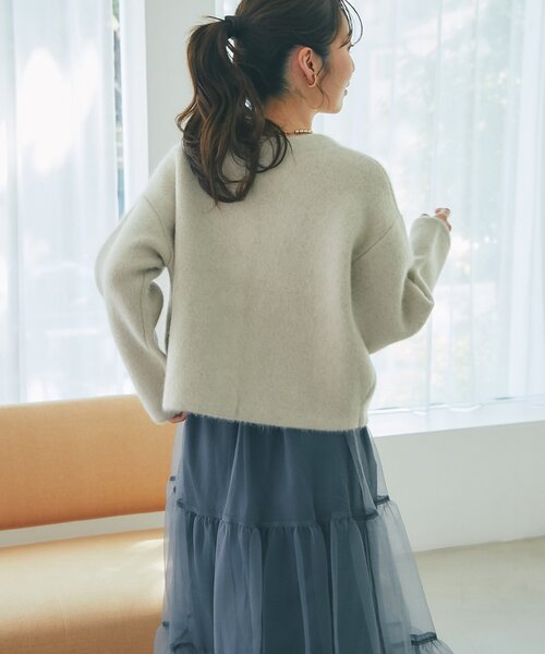 セール】【春まで使える！・着回し力抜群】ハイクオリティウール接結