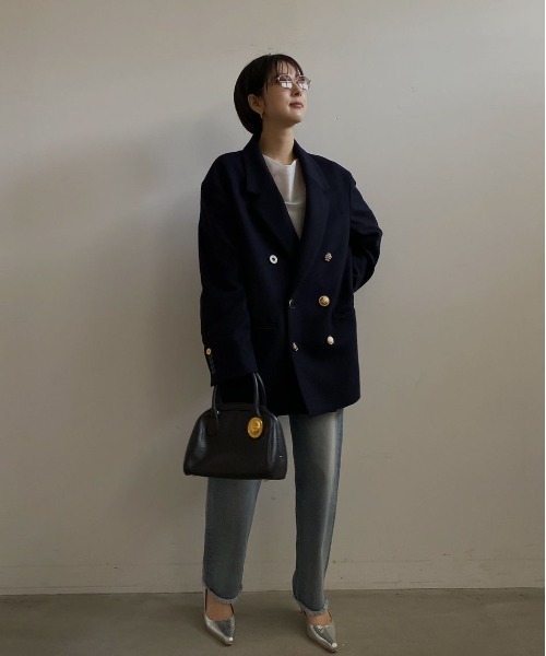 Ameri（アメリ）の「UND EMBELLISH PAPA JACKET（テーラードジャケット