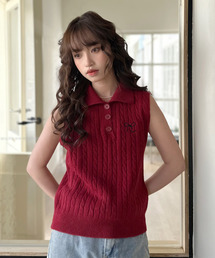 ニット/セーター（レッド/赤色系・刺繍）ファッション通販 - ZOZOTOWN