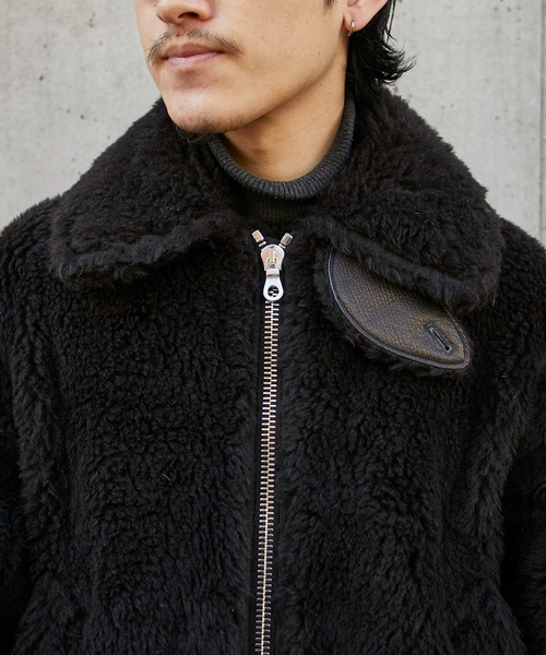 MARKAWARE / マーカウェア】ALPACA BOMBER JACKET / アルパカボンバー