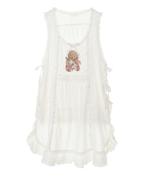 PINK HOUSE（ピンクハウス）の「ひな菊ロンド刺繍タブリエ（その他