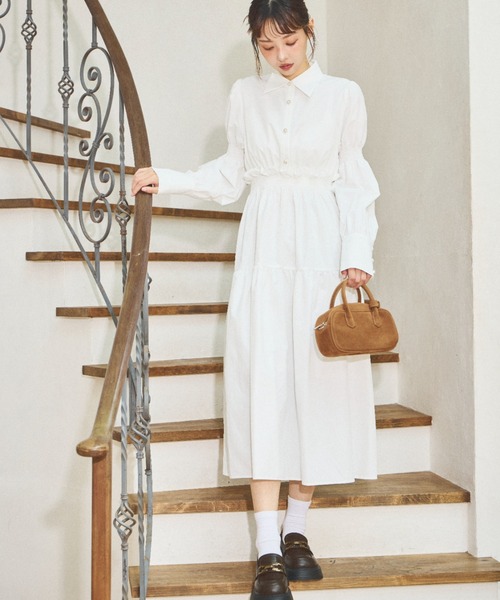 Retro Classical Long Dress / レトロクラシカルロングワンピース