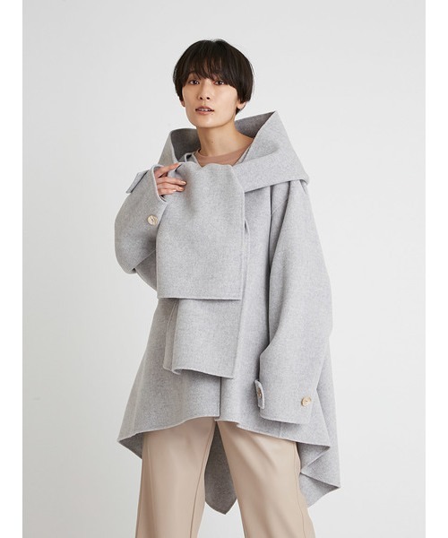styling/（スタイリング）の「リバーフードコート（ポンチョ）」 - WEAR