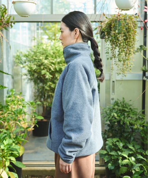 B.Base Framed Stitch Half-Zip Fleece / B.Baseフレームドステッチ