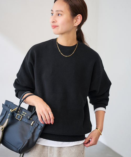 セール】≪WEB限定 / 追加≫カシミヤ混ニットプルオーバー（ニット