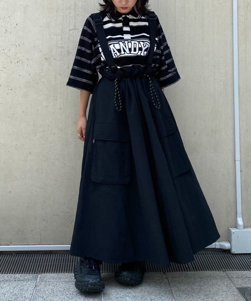 Candy Stripper（キャンディストリッパー）の「NYLON GATHER JUMPER