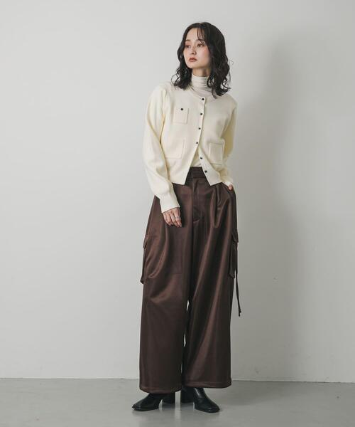 セール】サテンカーゴパンツ（その他パンツ）｜SENSE OF PLACE by