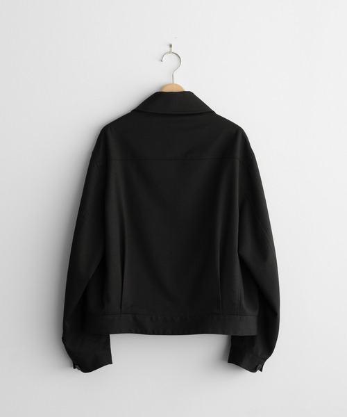 TECH WOOL GABARDINE ZIP BLOUSON【SET-UP】（ブルゾン）｜WYM LIDNM