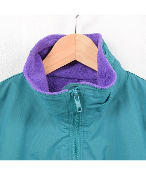 ブランド古着】ナイロン×フリースジャケット（ナイロンジャケット