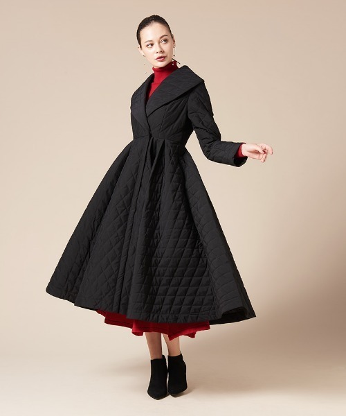 JENNE（ジェンヌ）の「フレンチシック キルティングフレアコート