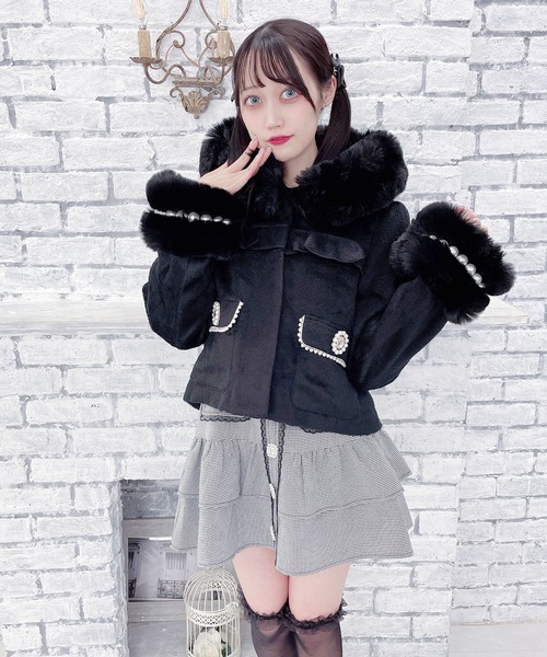 MA*RS（アメーバーマーズ）の「ポケットパール付きショートコート