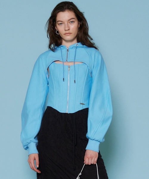 Multiway Corset Hoodie/マルチウェイコルセットパーカー【MAISON