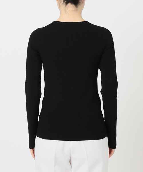 WEB限定追加》レースアップリブニット（ニット/セーター）｜NOBLE