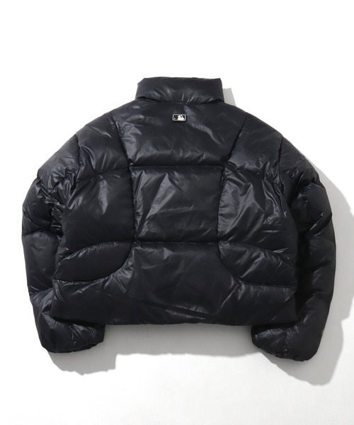 セール】【MLB KOREA/エムエルビーコリア】Cropped Curve Padding Down