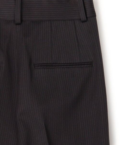 ウールドスキン タックワイドパンツ（スラックス）｜DES PRES（デ