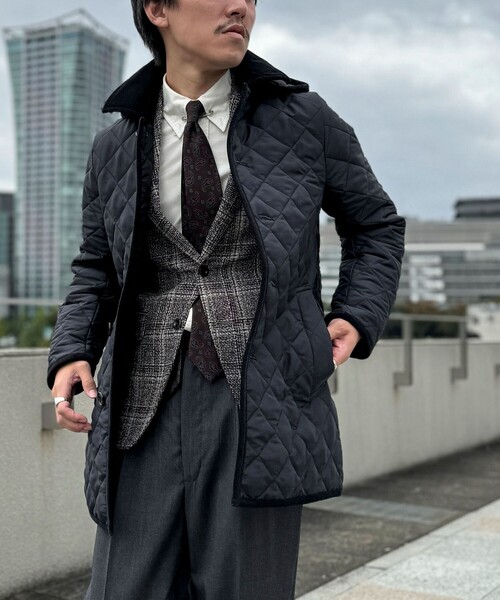 セール】【Traditional weatherwear】別注 DERBY HOOD キルティング