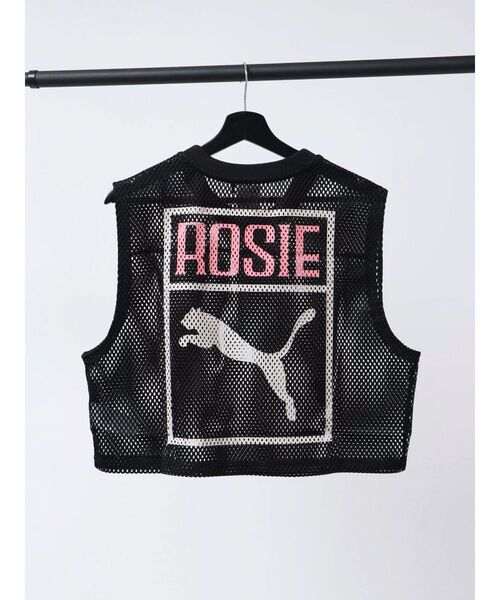 PUMA】PUMA X ROSE Relaxed Mesh Top（Tシャツ/カットソー）｜PUMA