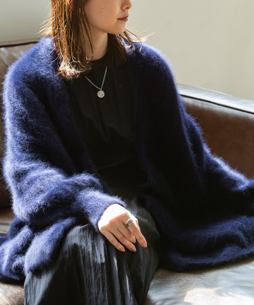 Noble（ノーブル）の「《追加3》ファーニットパフカーディガン