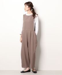 mizuiroind（ミズイロインド）の「mizuiro ind ボートネックサロペット