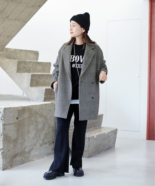 ジャーナルスタンダード スーパー140ビーバーテーラーコート グレン