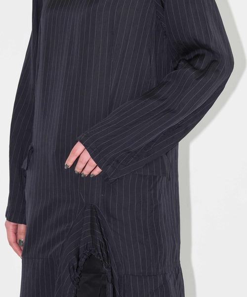 TOGA（トーガ）の「【TOGA PULLA/トーガプルラ】キュプラストライプ