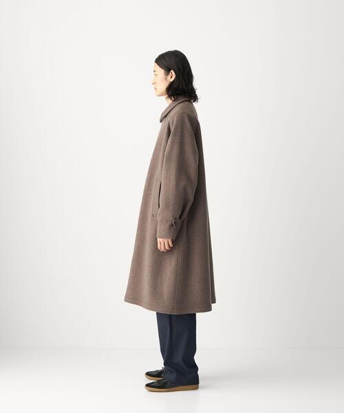 CITEN（シテン）の「＜CITEN（シテン）＞ウール バルカラーコート