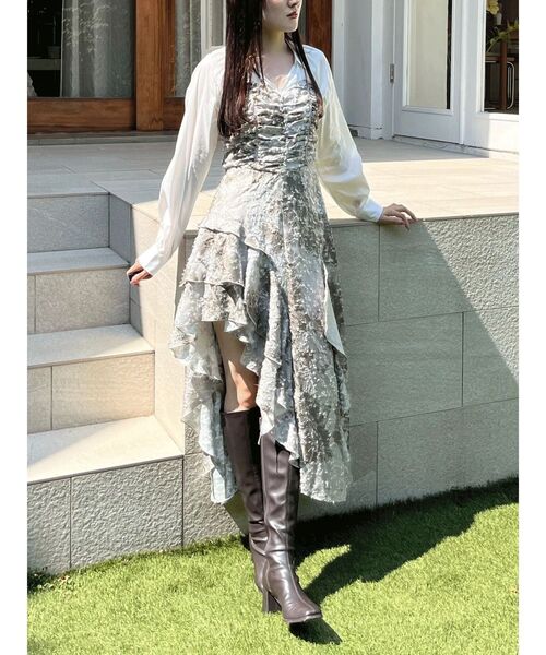 セール】ストレッチロングブーツ（ブーツ）｜MERCURYDUO（マーキュリー