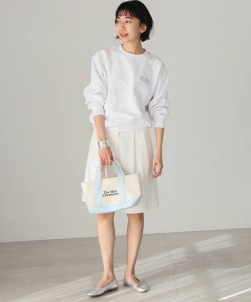 The Skirt Chronicles】SLOBE別注 キャンバスミニトートバッグ