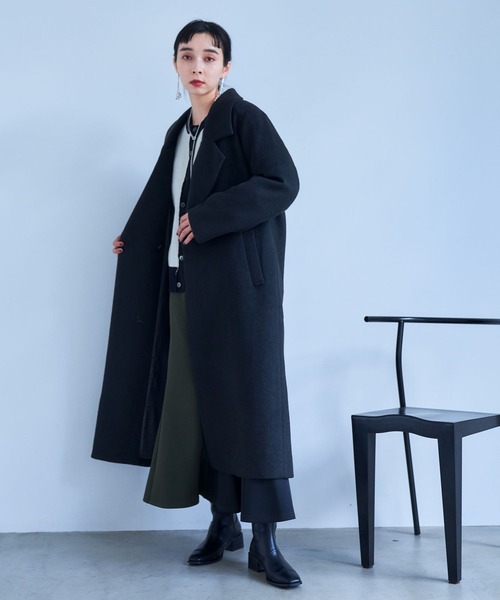 HARE（ハレ）の「ストレートチェスターコート(HARE)（チェスターコート