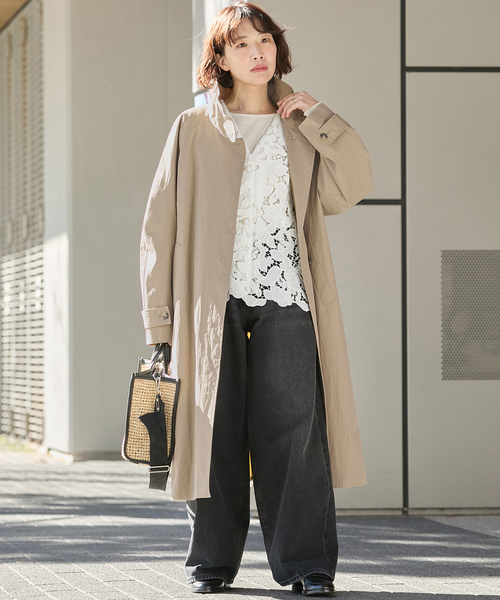 NALYAスタンドロングコート（その他アウター）｜journal standard L