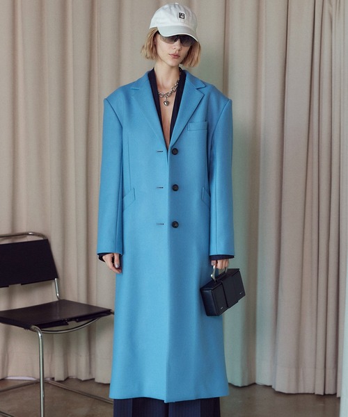 メルトンシングルチェスターコート / Melton Single Chester Coat