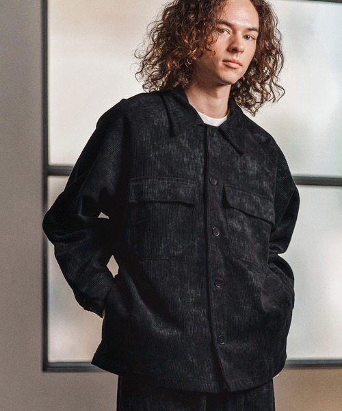 mj10971- Tie dye Corduroy CPO Jacket CPOジャケット(CAM25AW-019