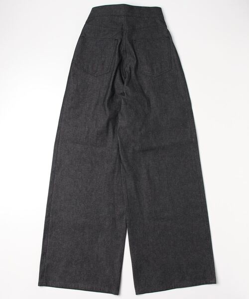RIGID DENIM WIDE PANTS (LONG LENGTH)（デニムパンツ）｜JOHN