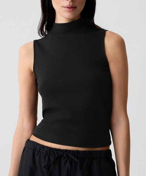 セール】モダン モックネック タンクトップ（Tシャツ/カットソー