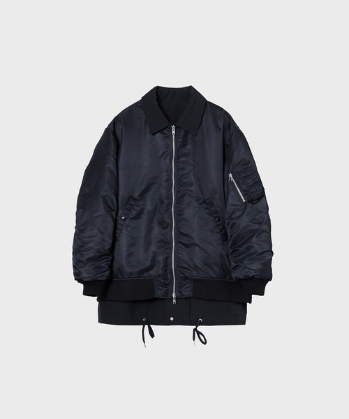08sircus/ゼロエイトサーカス】MA-1 reversible jacket（ブルゾン