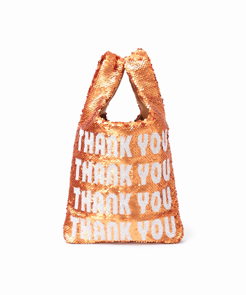 FRAMeWORK（フレームワーク）の「BALMYDAYS 別注THANK YOUスパンコール