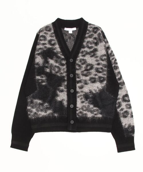 Y-3（ワイスリー）の「U LEOPARD KNIT CARDIGAN（ニット/セーター