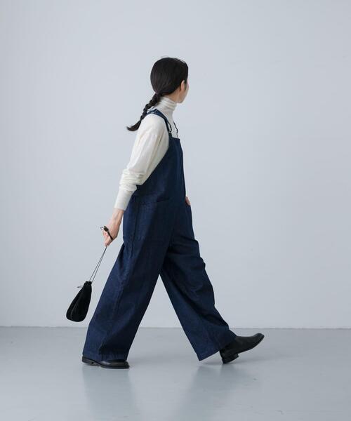 かぐれ（カグレ）の「バッククロスデニムサロペット（サロペット