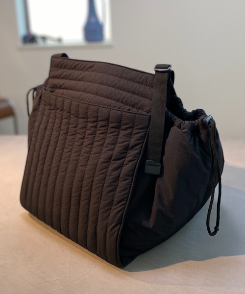 洗濯機洗い可能】洗える キルティングトートバッグ Lサイズ マザーズ