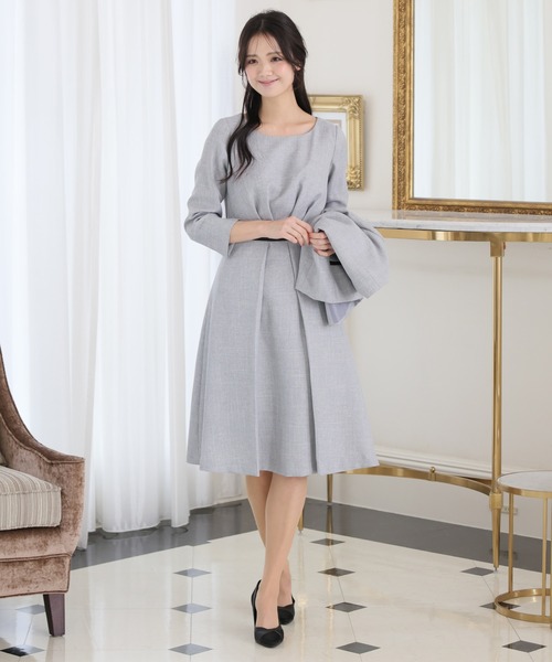 クラシカルワンピーススーツジャケットセット(2点セット) ワンピース