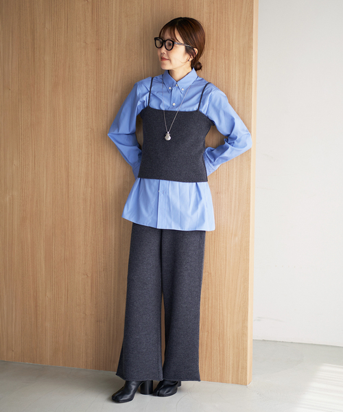 plage（プラージュ）の「WO レイヤードニット（ニット/セーター）」 - WEAR