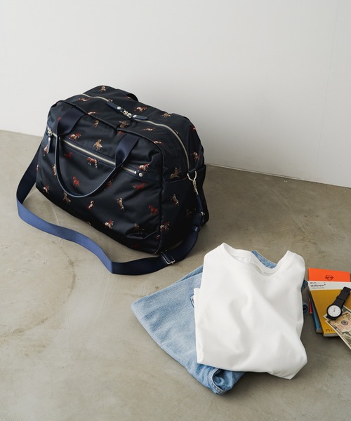 russet（ラシット）の「キャリーバッグに乗せられるトラベルボストン