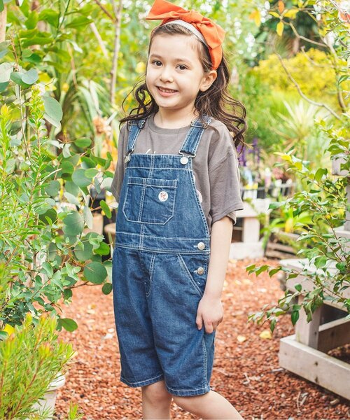 BREEZE（ブリーズ）の「ショートサロペット（サロペット