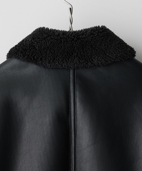 WYM LIDNM（ウィム バイ リドム）の「B-6 FAUX MOUTON BLOUSON