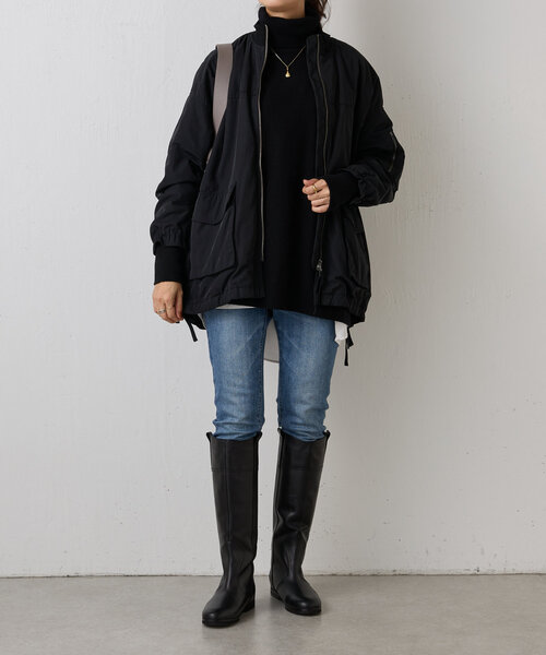 BEARDSLEY（ビアズリー）の「ビッグニットタートル(ショート)（ニット